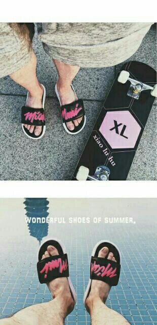 Dép Slide Da Miami Heat - Miami Vice DWade rất thoải mái dẽ chịu