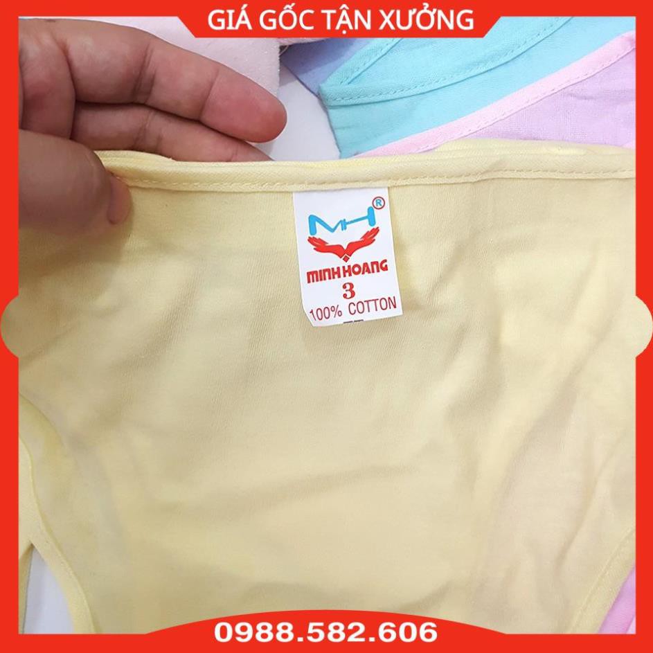 Combo 5 Quần Đóng Bỉm Minh Hoàng Chất Cotton Cho Bé Sơ Sinh Dưới 6kg