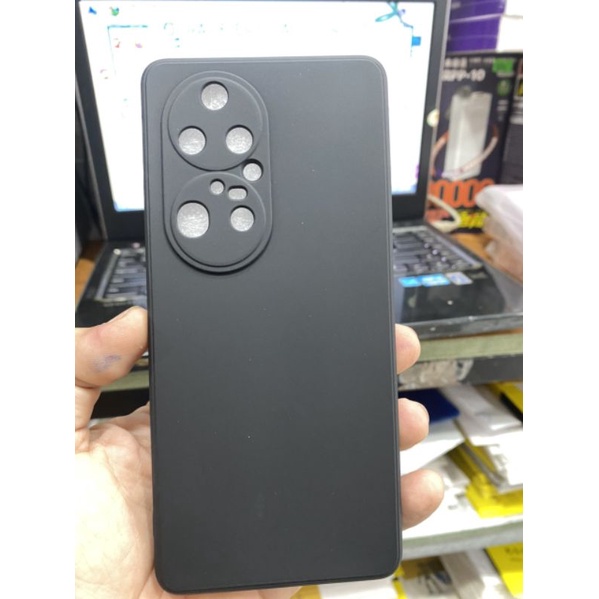Ốp lưng Huawei P50 pro dẻo màu chống bẩn có bảo vệ camera