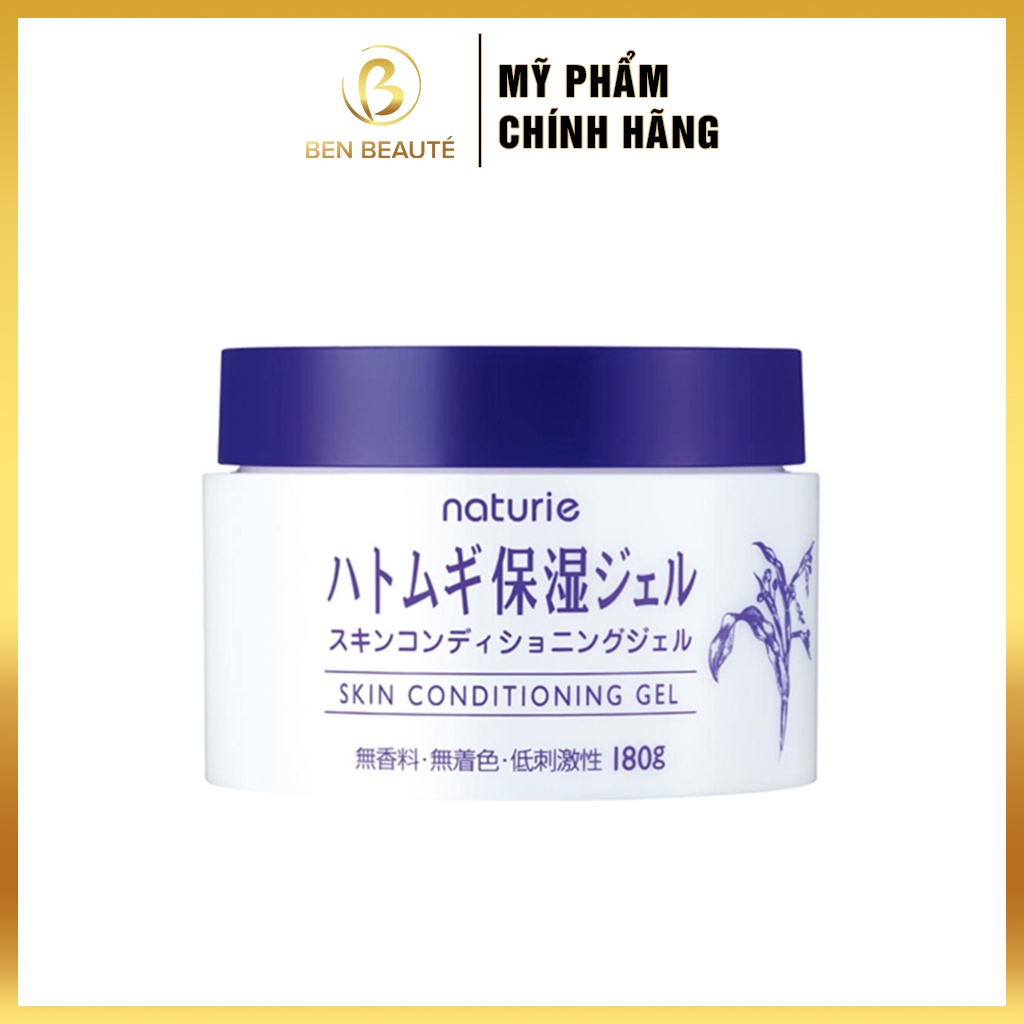 Kem Dưỡng Ẩm Naturie Chiết Xuất Hạt Ý Dĩ Nhật Skin Conditioning Gel Maneki 180g