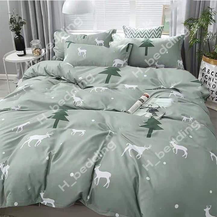 Bộ vỏ chăn ga gối cotton poly 1m6,1m8,bộ drap giường đẹp,vỏ chăn,mền lồng được ruột | BigBuy360 - bigbuy360.vn