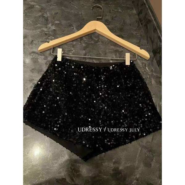 Quần short nữ đính kim sa hàng quảng châu style hàn quốc size 45-60kg