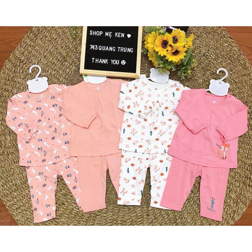 Bộ dài tay Lullaby cho bé gái