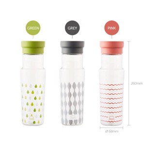 Bình nước Tritan 500ml Lock&lock