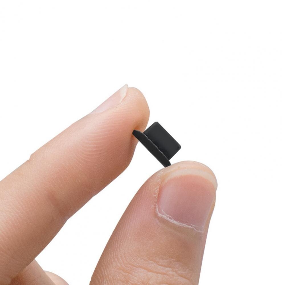 Nút Bịt Cổng Sạc Type-C Bằng Cao Su Mềm Chống Bụi Cho Huawei Xiaomi Iphone
