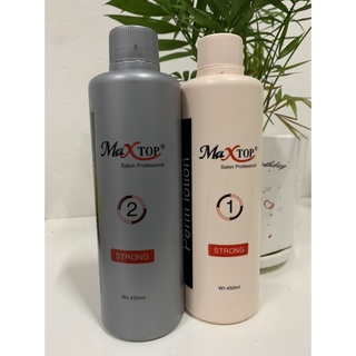 Uốn nóng maxtop dành cho tóc khoẻ 450ml x2