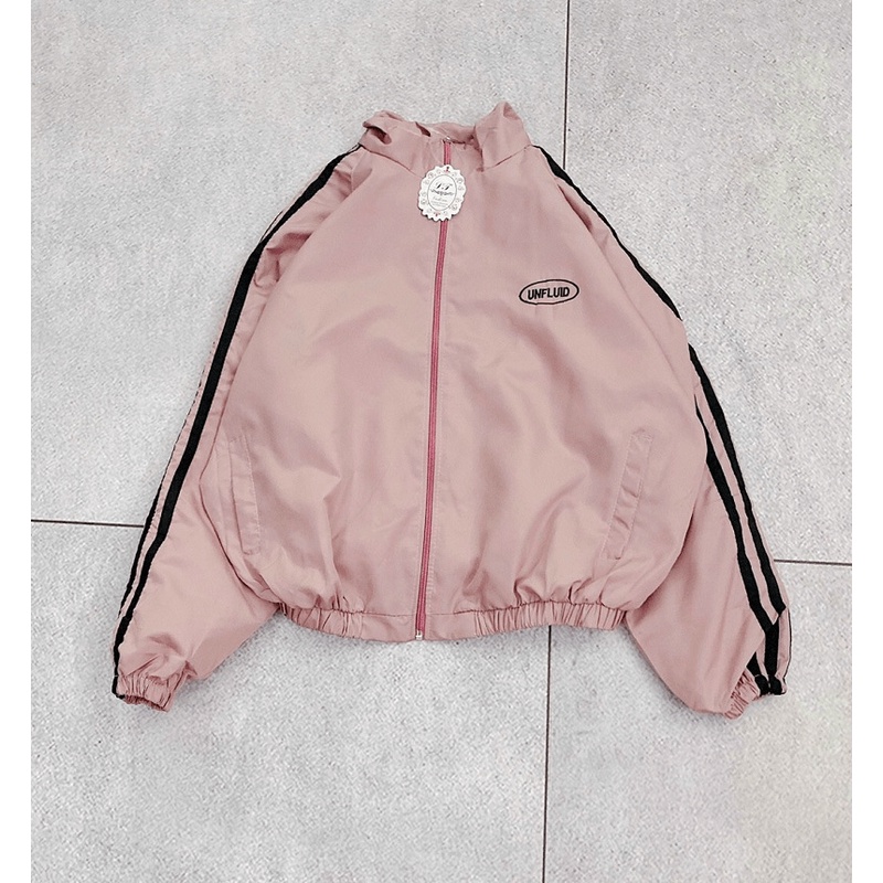 Áo Khoác Nữ UNISEX Phối Sọc Tay Chất Vải Gió 2 Lớp Cực Xinh  - ĐĂNG QUANG FASHION