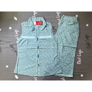 Bộ đồ ngủ lửng Winny - vải thô không tag