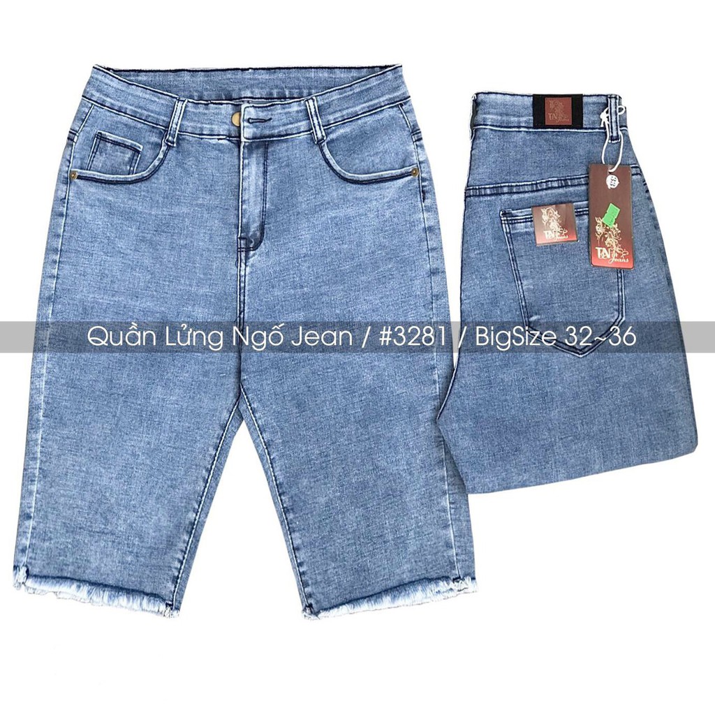 { SIZE 60-90KG } QUẦN JEAN NGỐ 7 TẤC BASIC