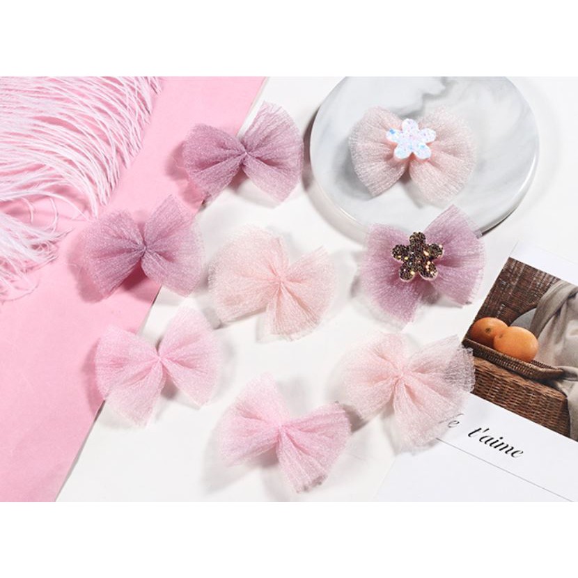 Set ruy băng kẹp tóc tự chọn 01