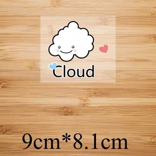 Hình ủi, hình ép nhiệt - mẫu mây ''Cloud''
