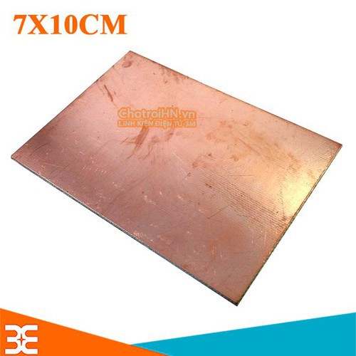 Phíp Đồng Thủy Tinh 1 Mặt 7x10Cm 1.6mm