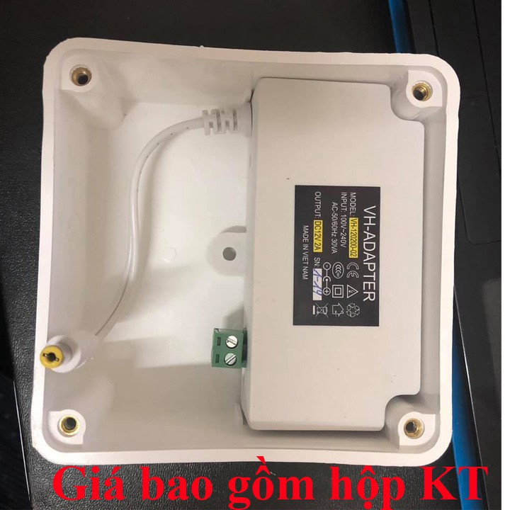 COMBO adapter 12v-2a và hộp nối, nguồn 12v2a , adapter 12v2a , adapter 12v 2a hàng mới