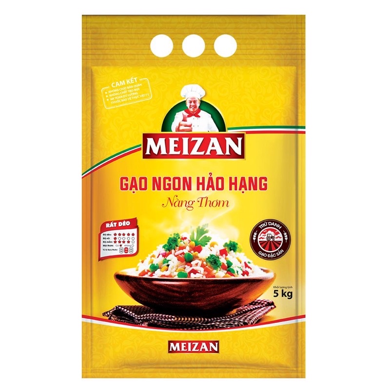 GẠO MEIZAN 5KG cực ngon