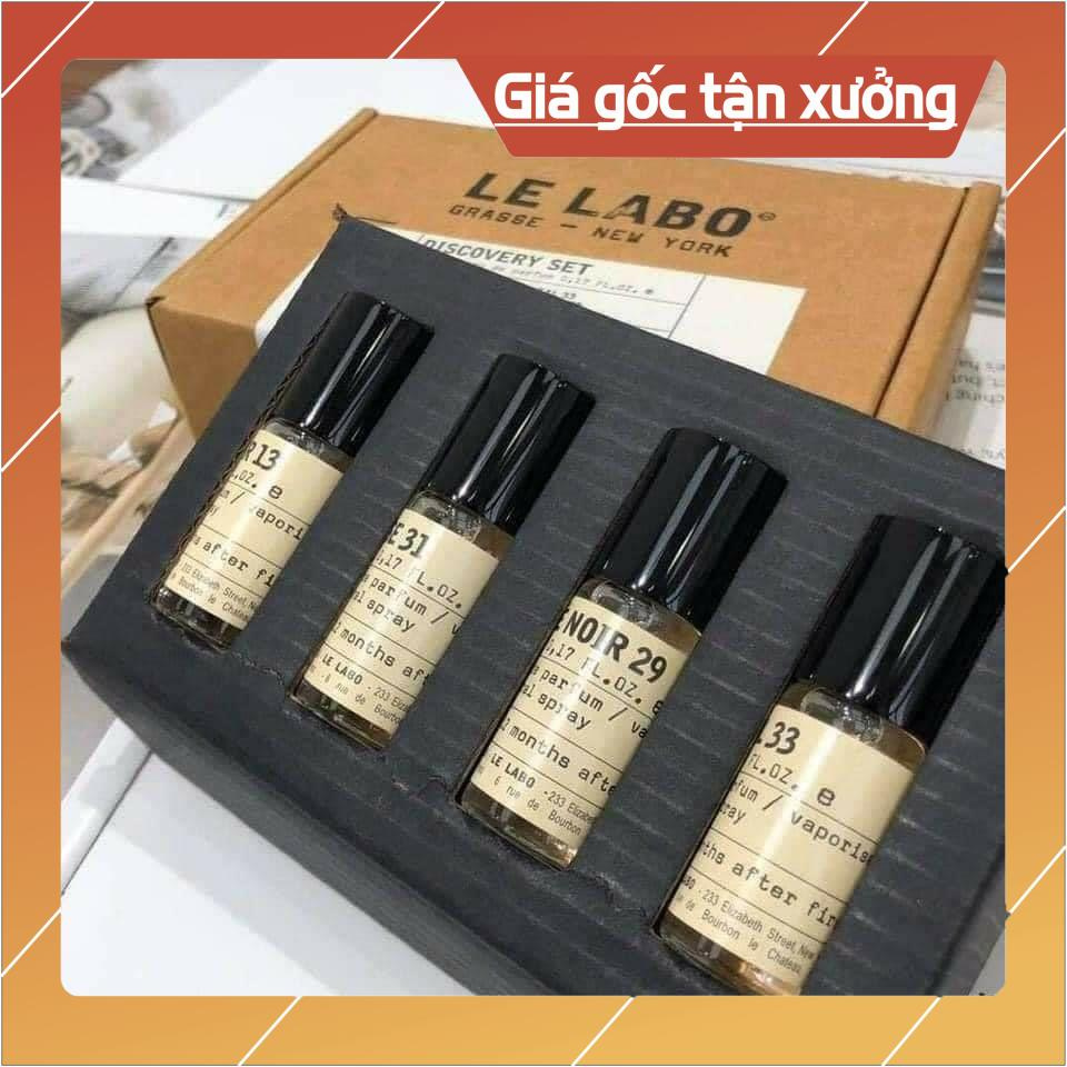 SALE 50% - Bộ nước hoa Chính hãng 𝐋𝐄 𝐋𝐀𝐁𝐎 𝐃𝐢𝐬𝐜𝐨𝐯𝐞𝐫𝐲 4 chai - "Số lượng có hạn"