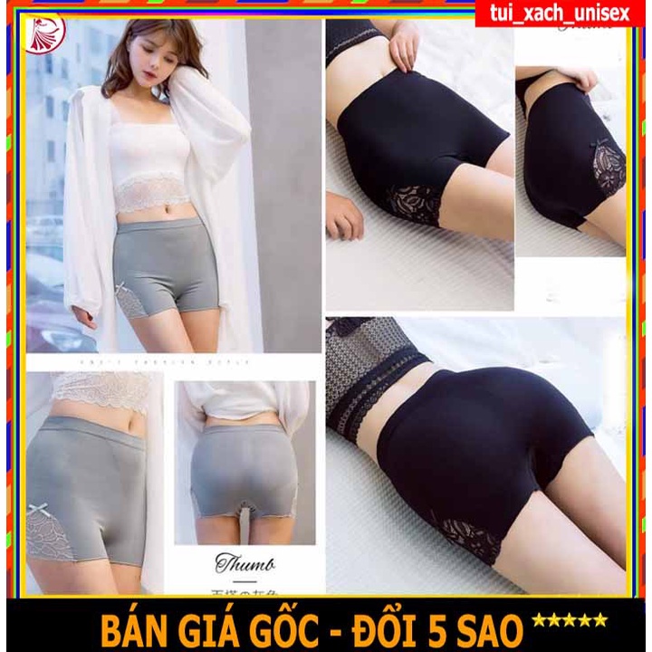 LOẠI TỐT - GIÁ SỈ  Quần váy nâng mông pha ren kháng khuẩn về hàng bao đẹp, mặc cực thích THÂY QUẦN chip Nịt bụNG SL