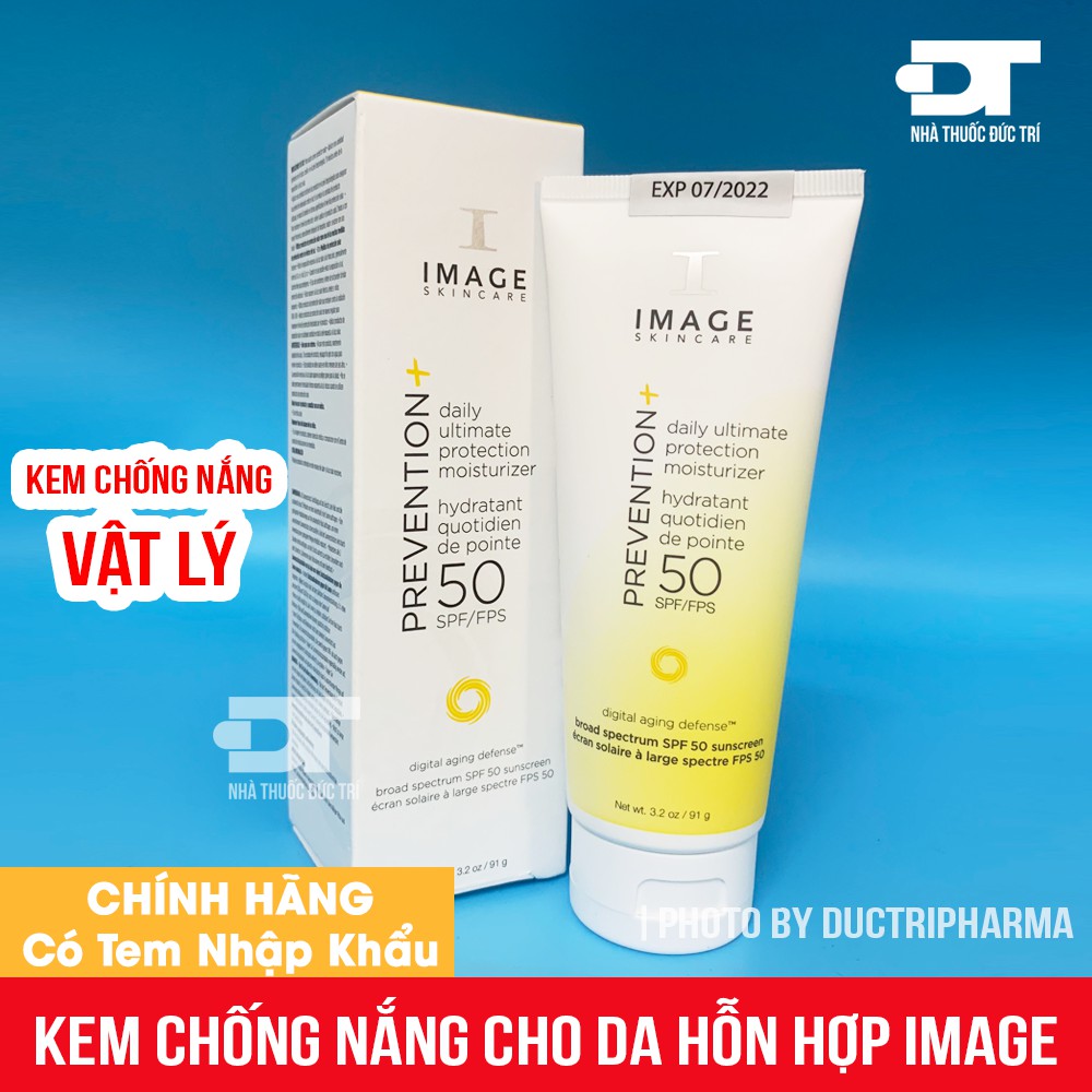 Kem Chống Nắng Image SPF50 Da Hỗn Hợp Và SPF 30 Cho Da Khô