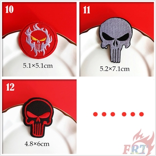 Miếng vá ủi thêu phong cách MARVEL Punisher độc đáo