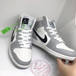 [   Xả kho đón  tết - Hotrend ] Giày thể thao sneaker 𝐍𝐈𝐊𝐄 𝐀𝐈𝐑 𝐉𝐎𝐑𝐃𝐀𝐍  xám cổ cao - Yabi store