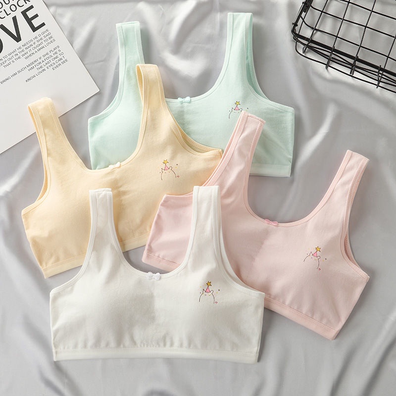 Quần Lót Cotton Trơn Dành Cho Bé Gái Độ Tuổi Dậy Thì Từ 8-11 - 13-16 Tuổi
