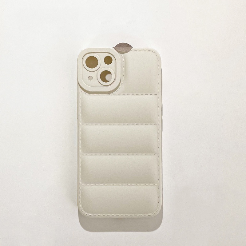 Cho IPhone 14 Ốp Điện Thoại Tpu Mềm Chống Sốc Chống Bụi Màu Trơn Hình Áo Khoác 3D Sang Trọng Cho IPhone 11 12 13 14 Pro Max Xs Xr 7 8 Plus