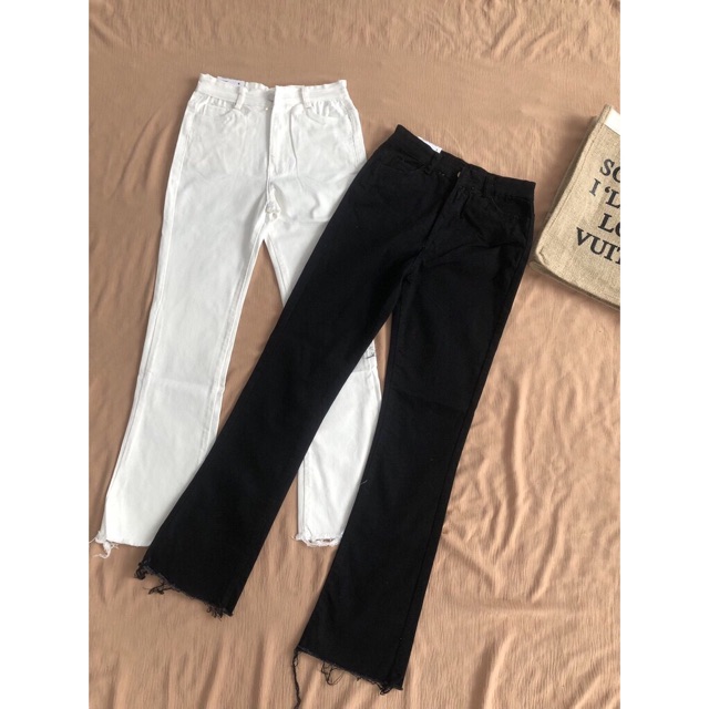 Quần skinny loe kaki co dãn cực đỉnh | BigBuy360 - bigbuy360.vn