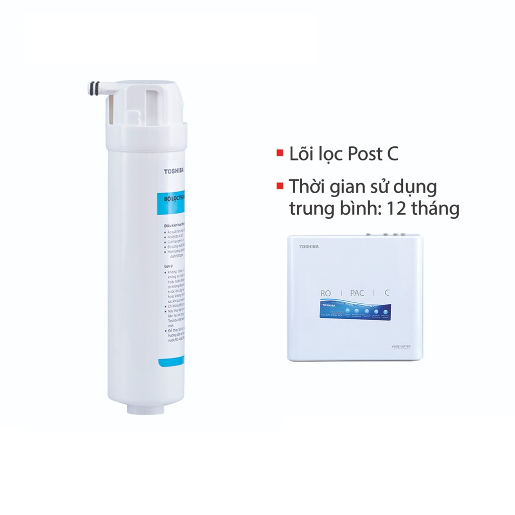 Lõi lọc thô Toshiba số 3 F-1686-C - Hàng Chính Hãng
