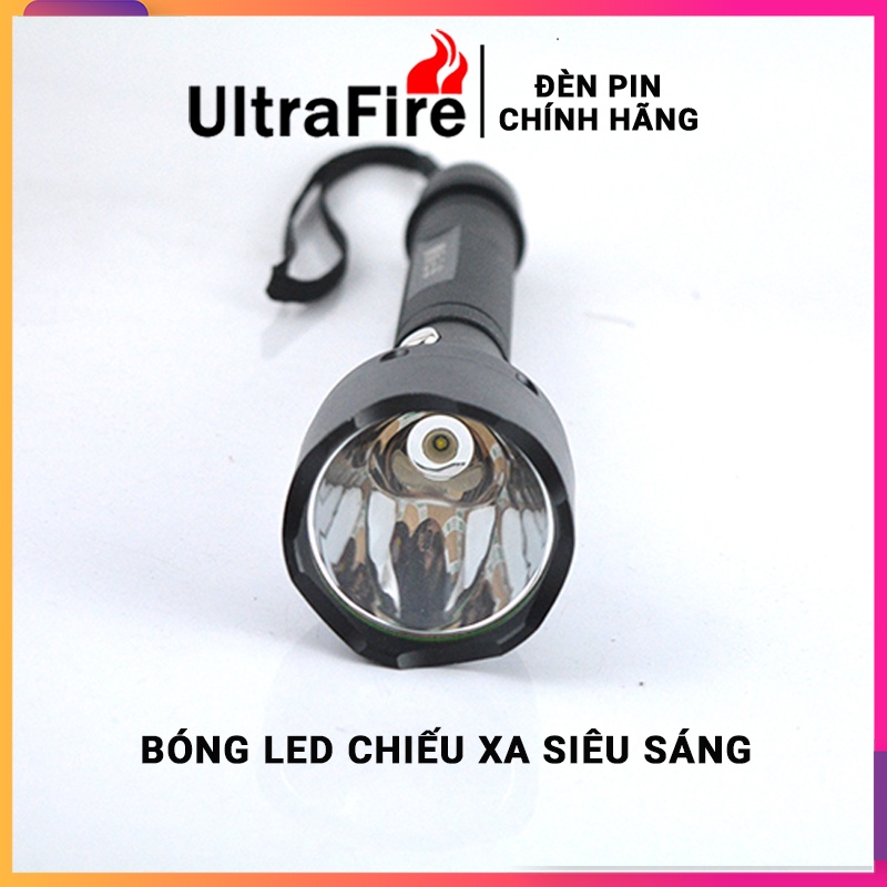 Đèn pin siêu sáng, Đèn led mini siêu sáng S015 Pin 4800Mah siêu mạnh, vỏ hợp kim nhôm chống nước - Bảo hành 12 tháng