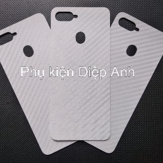 Dán  carbon chống xước lưng cho điện thoại