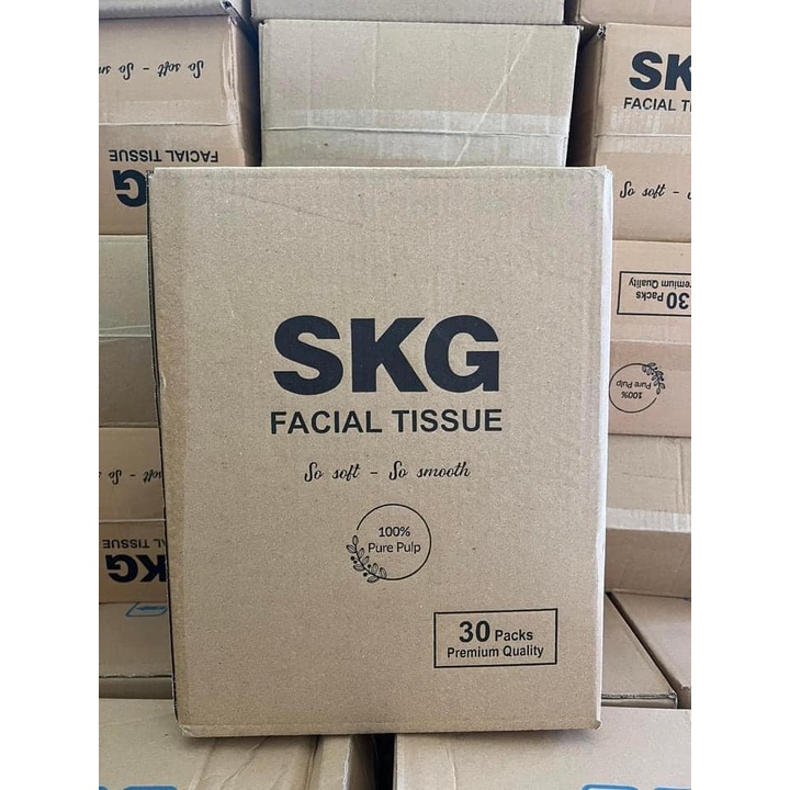 1 Thùng Giấy Ăn Gấu Trúc Trà Xanh Hàn Quốc Cao Cấp SKG Dai Mịn. Thùng 30 Gói - 1 Gói 330 Tờ
