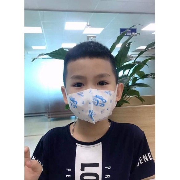 (3d kid)Hộp khẩu trang y tế 3d mask chính hãng Duy Quân công nghệ Nhật cho bé 50 cái