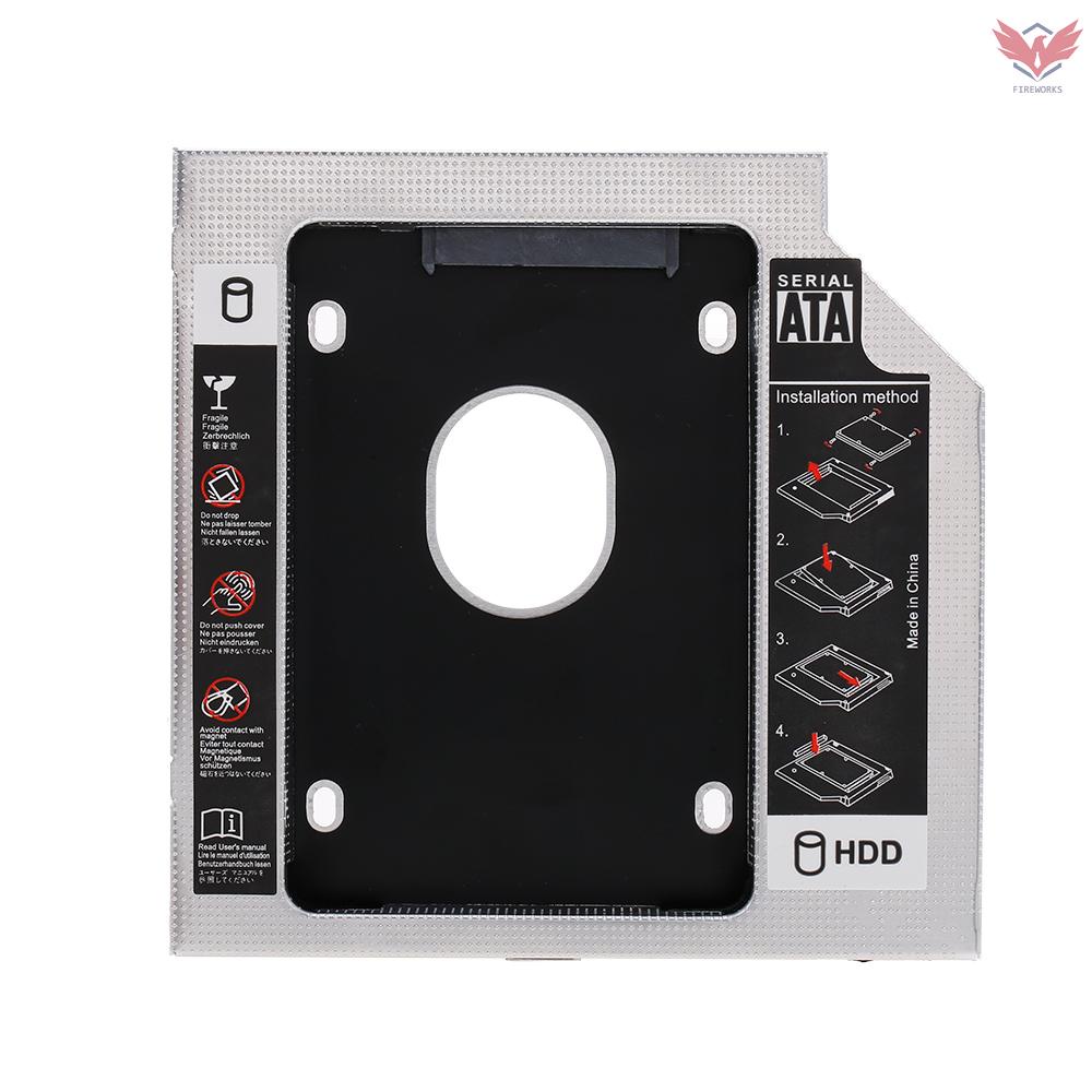 Hộp Đựng Ổ Cứng Ssd Hdd Sata3.0 2nd 12.7mm 2.5 Inch Bằng Hợp Kim Nhôm | BigBuy360 - bigbuy360.vn