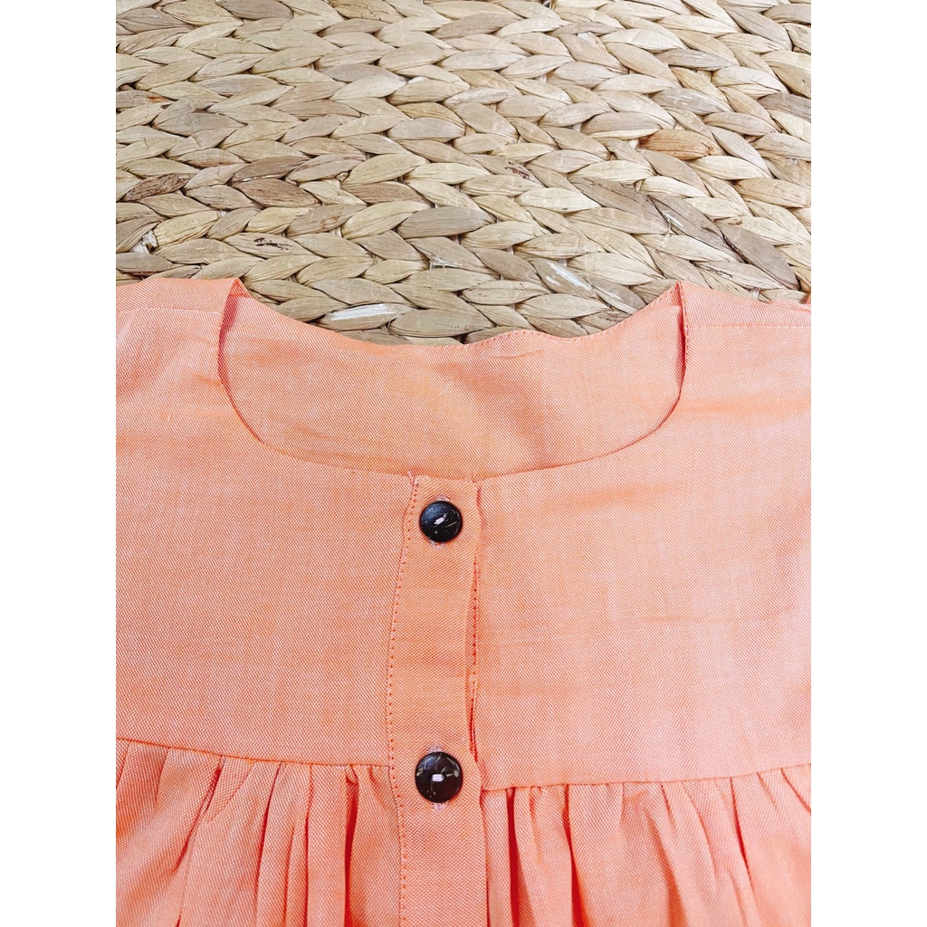 Đầm Babydoll Tay Chuông Nhiều Màu Sắc Cho Bé Gái 9kg-46kg Sora Chan - M123,M124,M125