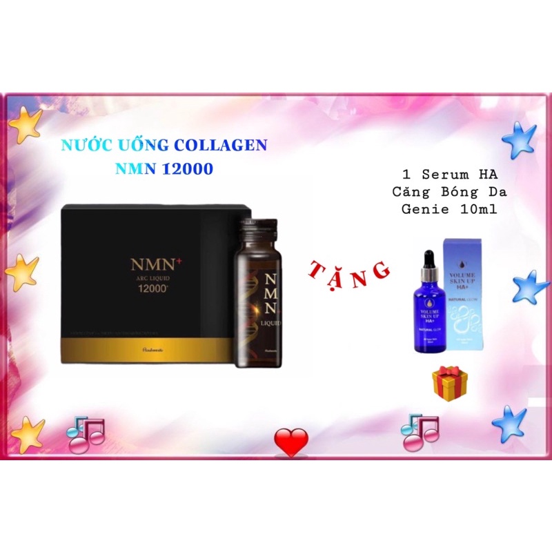 [HCM]Nước Uống Collagen Nmn+ Arg Liquid 12000 H&agraveng Chuẩn Nhật