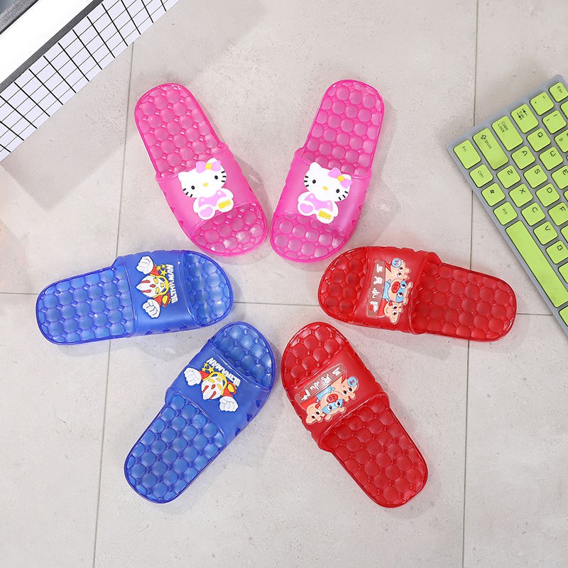 Dép Nhựa Đi Trong Nhà Hình Mèo Hello Kitty Đáng Yêu Cho Bé