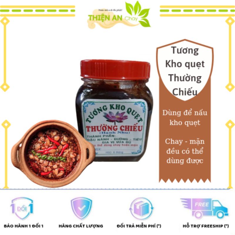 Nước tương kho quẹt Thường Chiếu - thực phẩm và gia vị cho món chay ngon