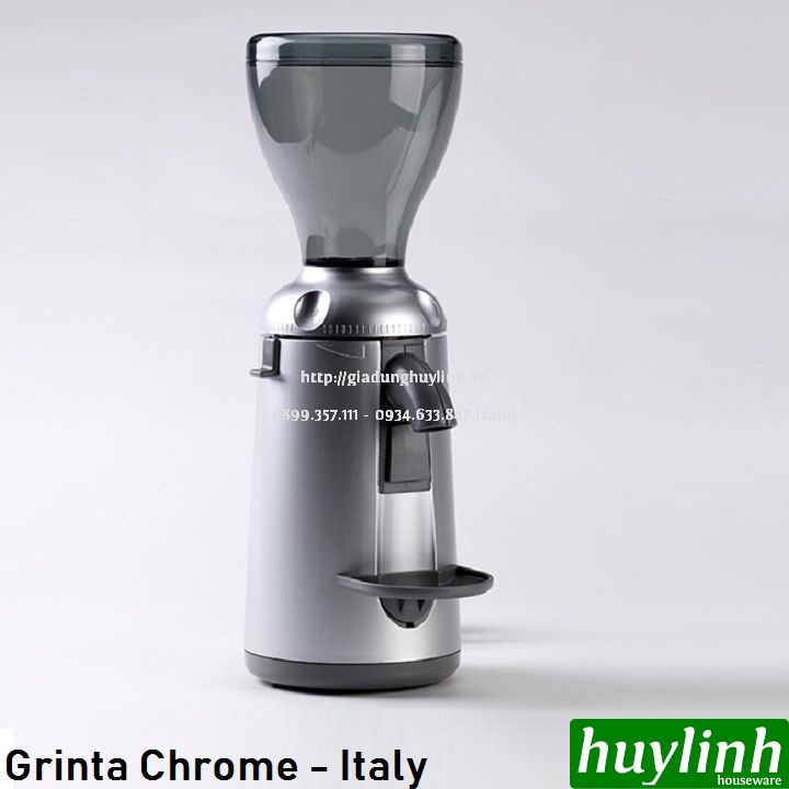 [Mã ELHAMS5 giảm 6% đơn 300K] Máy xay cà phê Nuova Simonelli Grinta (Black - Chrome) - Italy