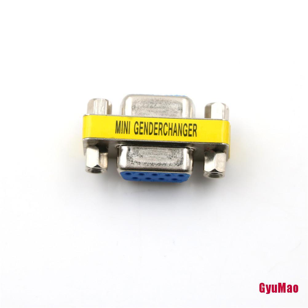 Đầu Nối Chuyển Đổi Tín Hiệu RS-232 DB9 9 Pin Female Sang Female F/F