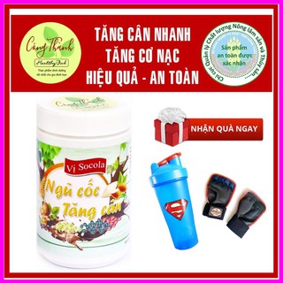 500g ngũ cốc tăng cân công thành vị socola