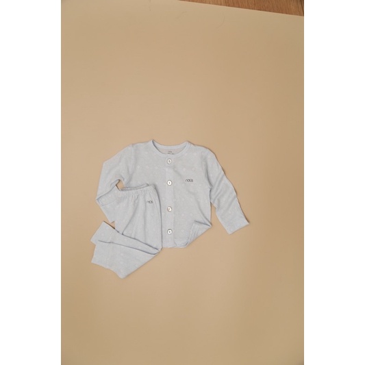 [ NOUS 2022 ] Bộ dài cài thẳng cho bé sơ sinh đến 9M