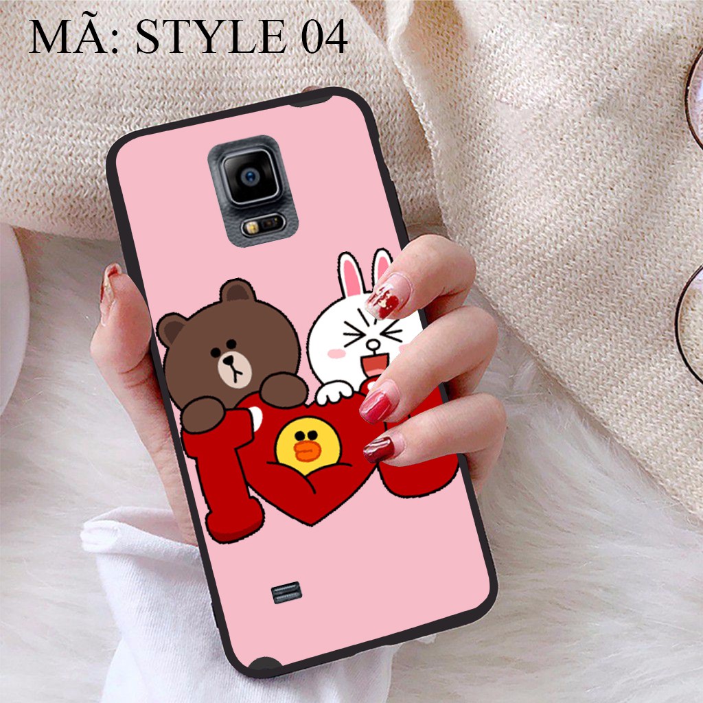 Ốp lưng Samsung Note 4 viền dẻo TPU BST Phong cách