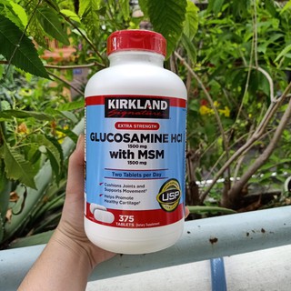 Bổ khớp Kirkland Glucosamine Chondroitin Mỹ 375 viên [Hàng mới]
