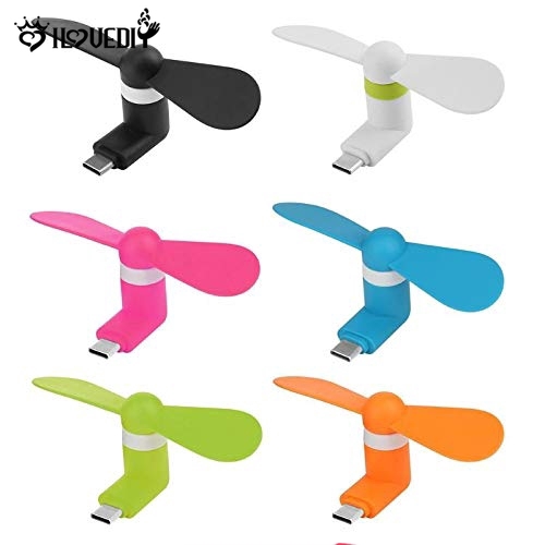 Quạt Làm Mát Mini USB Loại C Có Thể Tháo Rời Cho Huawei Xiaomi Oppo Vivo