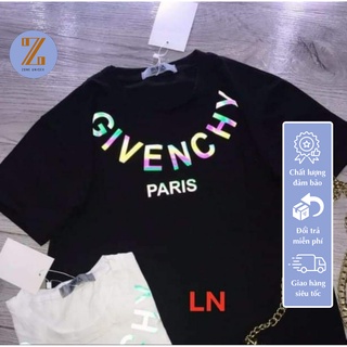 Áo thun tay lỡ ZONE UNISEX áo thun tay lỡ GVC vòng cổ phản quang 7 màu