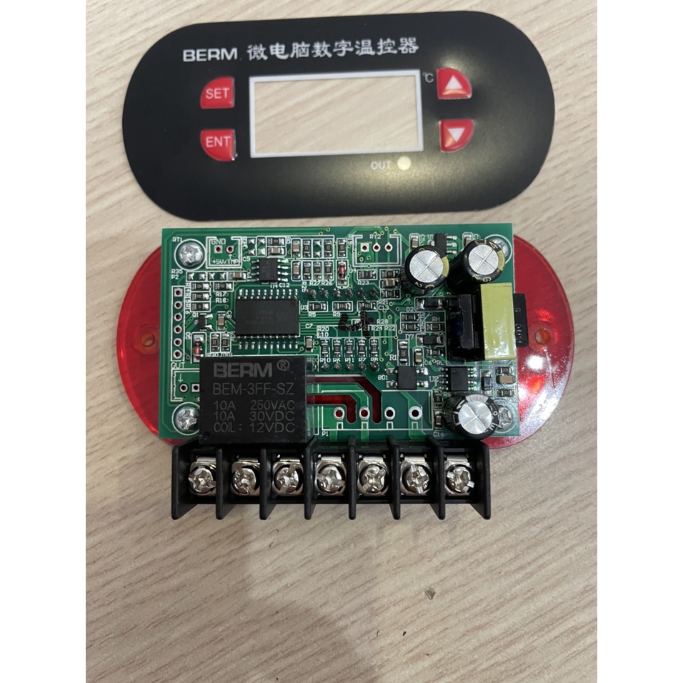 Đồng hồ nhiệt máy ép kính,máy tách kính, bàn cắt nhiệt hãng BERM 3308W, BEM-3308W