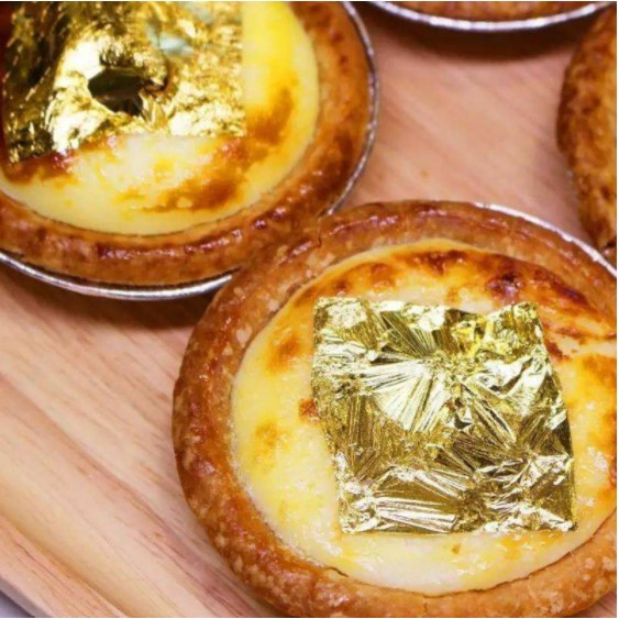 Lá bạc lá vàng trang trí 2g