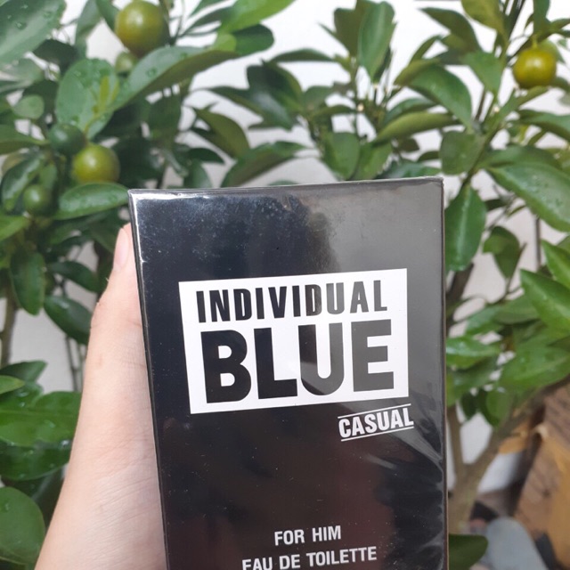 Nc hoa nam Blue individual đen