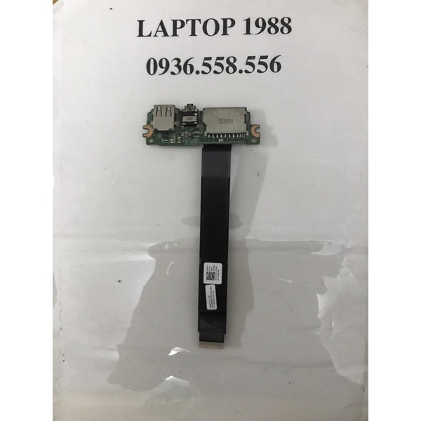 Thay cổng tai nghe + Usb laptop dell votro 3468