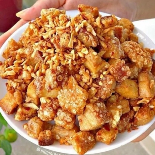 [Ship siêu tốc HCM] Tớp mỡ sên tỏi ớt giòn rôm rốp hủ 250gr đồ ăn vặt Sài Gòn | BigBuy360 - bigbuy360.vn