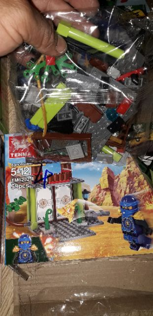 Lắp ráp Ngôi Đền Ninjago 6202